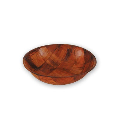 Salad Bowl - Woven Wood, 300mm from TheFlyingFork. Sold in boxes of 1. Hospitality quality at wholesale price with The Flying Fork!