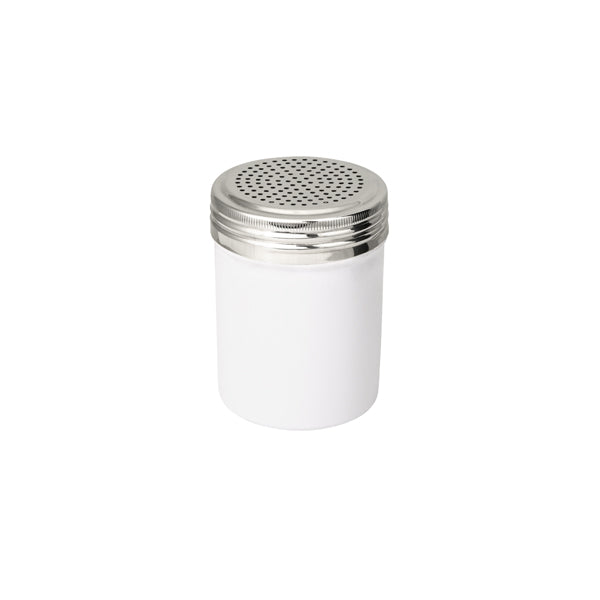 Salt Dredge - S-S, White Body, 285ml from Trenton. Sold in boxes of 1. Hospitality quality at wholesale price with The Flying Fork!