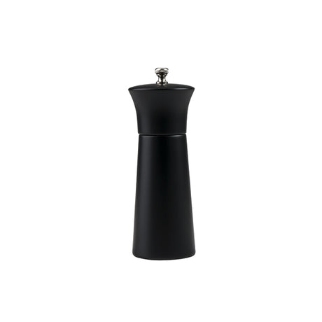 Salt-Pepper Grinder - Black, 150mm, Evo from Moda. Sold in boxes of 1. Hospitality quality at wholesale price with The Flying Fork!