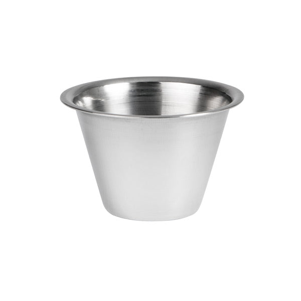 Sauce Cup-Dariol Mould - S-S, 60 x 40mm-60ml from TheFlyingFork. Sold in boxes of 1. Hospitality quality at wholesale price with The Flying Fork!