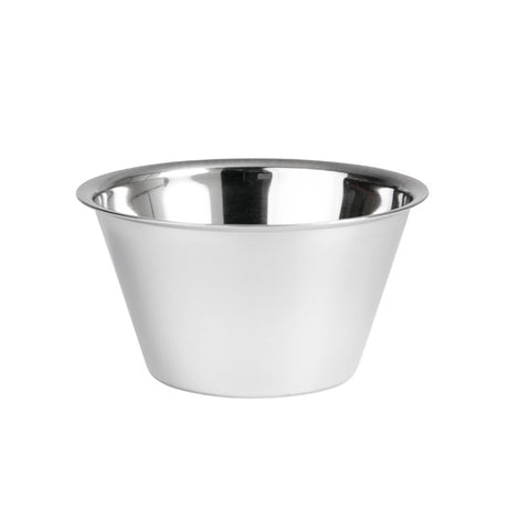 Sauce Cup-Dariol Mould - S-S, 130 x 70mm-500ml from TheFlyingFork. Sold in boxes of 1. Hospitality quality at wholesale price with The Flying Fork!