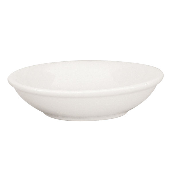 Sauce Dish - 100mm from Basics. made out of Porcelain and sold in boxes of 24. Hospitality quality at wholesale price with The Flying Fork!