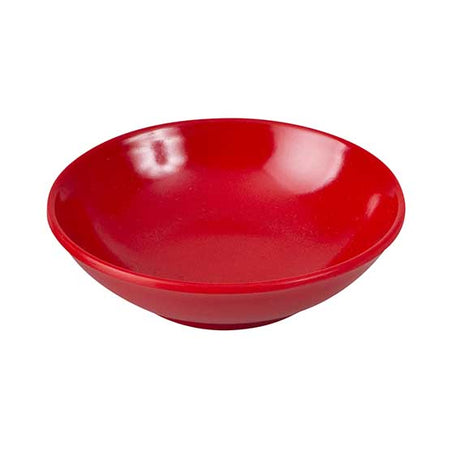Sauce Dish - Red, 70mm from Ryner Melamine. Sold in boxes of 24. Hospitality quality at wholesale price with The Flying Fork!