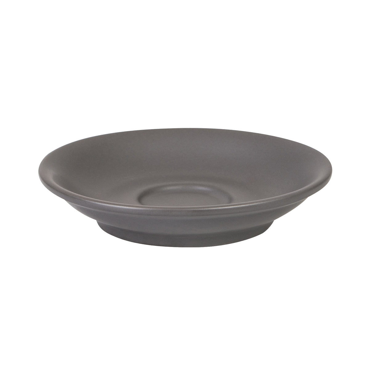 Saucer - Slate, 120mm from Bevande. made out of Porcelain and sold in boxes of 6. Hospitality quality at wholesale price with The Flying Fork!