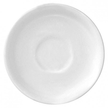 Saucer To Suit 9966007 from Churchill. made out of Porcelain and sold in boxes of 24. Hospitality quality at wholesale price with The Flying Fork!
