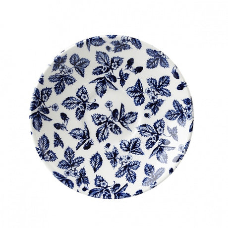 Saucer To Suit 9970103 - 141mm, Bramble Blue from Churchill. made out of Porcelain and sold in boxes of 12. Hospitality quality at wholesale price with The Flying Fork!