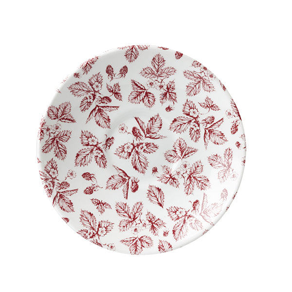 Saucer To Suit 9970103 - 141mm, Bramble Cranberry from Churchill. made out of Porcelain and sold in boxes of 12. Hospitality quality at wholesale price with The Flying Fork!