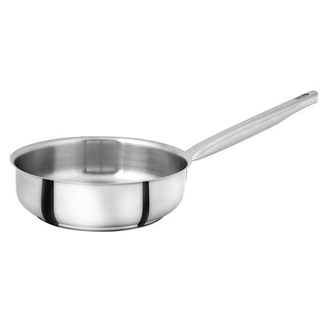 Saute Pan - 18-10, No Cover, 320 x 60mm-4.7Lt from Pujadas. Sold in boxes of 1. Hospitality quality at wholesale price with The Flying Fork!