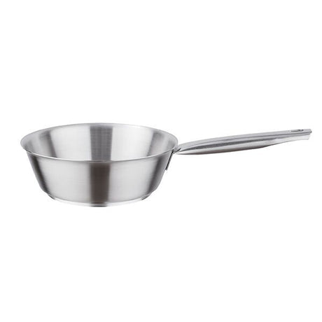 Sauteuse - 18-10, No Cover, 200 x 65mm-1.6Lt from Pujadas. Sold in boxes of 1. Hospitality quality at wholesale price with The Flying Fork!