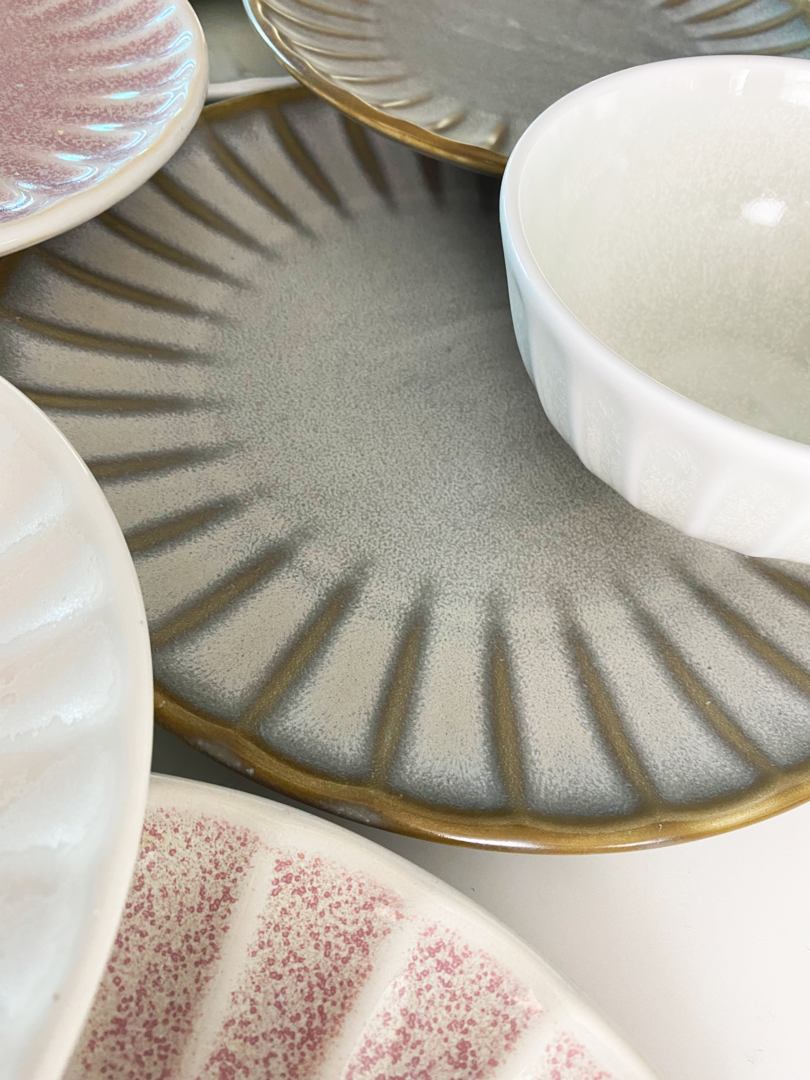 Round Plate - 205mm, Scallop Chic: Pack of 6
