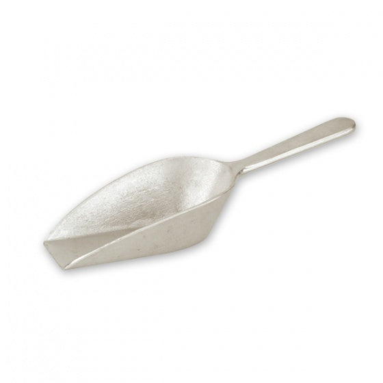 Scoop - Alum., 120 x 68mm-120ml (4Oz) from TheFlyingFork. Sold in boxes of 1. Hospitality quality at wholesale price with The Flying Fork!