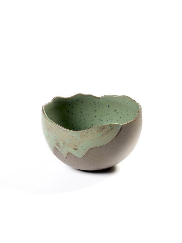 Mini Bowl - 90x55mm, Green Dots from Serax. made out of Ceramic and sold in boxes of 1. Hospitality quality at wholesale price with The Flying Fork!