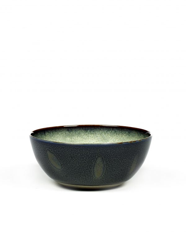 Mini Bowl - 137x60mm, Misty Grey-Dark Blue from Serax. made out of Ceramic and sold in boxes of 1. Hospitality quality at wholesale price with The Flying Fork!