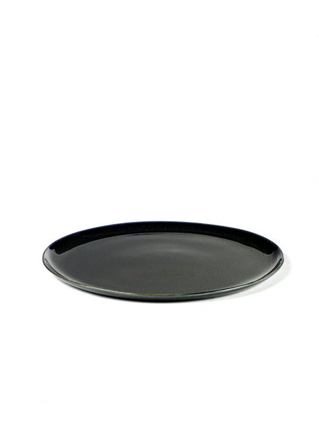 Round Medium Plate - 220mm, Dark Blue from Serax. made out of Ceramic and sold in boxes of 1. Hospitality quality at wholesale price with The Flying Fork!