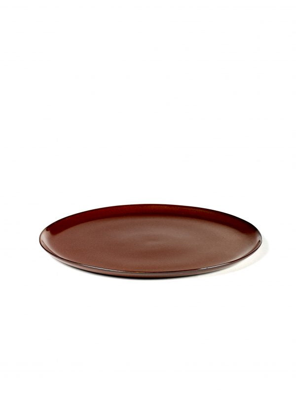 Round Medium Plate - 220mm, Rust from Serax. made out of Ceramic and sold in boxes of 1. Hospitality quality at wholesale price with The Flying Fork!