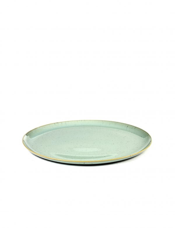 Round Medium Plate - 220mm, Light Blue from Serax. Matt Finish, made out of Ceramic and sold in boxes of 1. Hospitality quality at wholesale price with The Flying Fork!