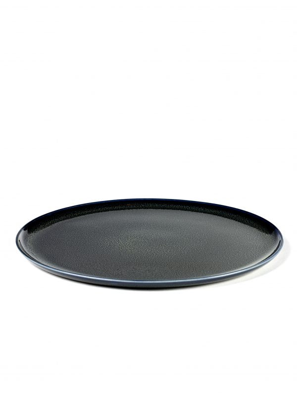 Round Plate - 260mm, Dark Blue from Serax. made out of Ceramic and sold in boxes of 1. Hospitality quality at wholesale price with The Flying Fork!