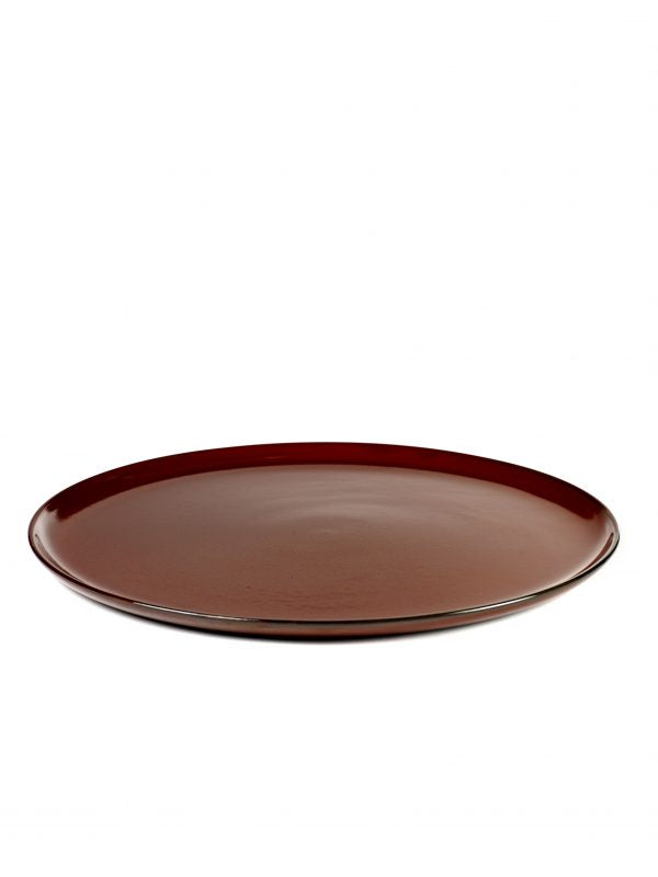 Round Large Plate - 260mm, Rust from Serax. made out of Ceramic and sold in boxes of 1. Hospitality quality at wholesale price with The Flying Fork!