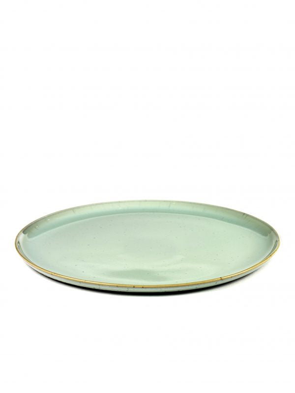 Round Large Plate - 260mm, Light Blue from Serax. made out of Ceramic and sold in boxes of 1. Hospitality quality at wholesale price with The Flying Fork!