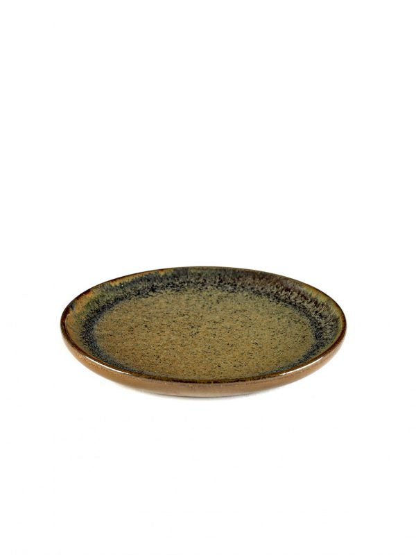Round Bread Plate Surface - 160x15mm, Indi Grey from Serax. made out of Ceramic and sold in boxes of 1. Hospitality quality at wholesale price with The Flying Fork!