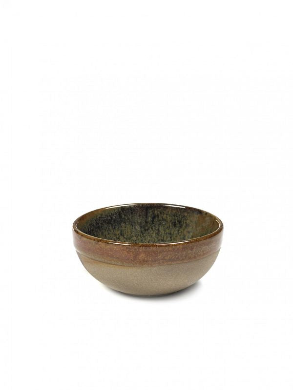 Round Bowl Small Surface - 90x40mm, Grey-Indi Grey from Serax. made out of Ceramic and sold in boxes of 1. Hospitality quality at wholesale price with The Flying Fork!
