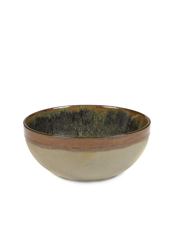 Round Bowl Small Surface - 150x65mm, Indi Grey from Serax. made out of Ceramic and sold in boxes of 1. Hospitality quality at wholesale price with The Flying Fork!