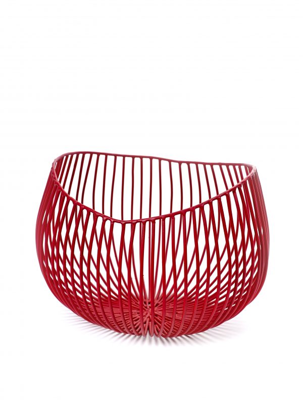 Small Wire Basket - 230x200x160mm, Red from Serax. Sold in boxes of 1. Hospitality quality at wholesale price with The Flying Fork!