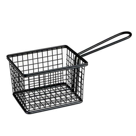 Service Basket - Rectangular, Black 120 x 100 x 80mm from Moda. Sold in boxes of 1. Hospitality quality at wholesale price with The Flying Fork!