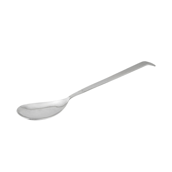 Serving Spoon - 18-8, 325mm, Solid from Moda. made out of Stainless Steel and sold in boxes of 1. Hospitality quality at wholesale price with The Flying Fork!