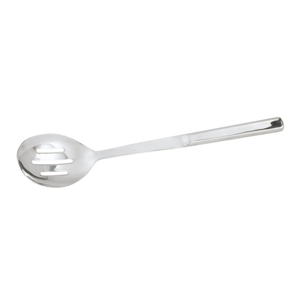Serving Spoon - S-S, H.H. 290mm Slotted from TheFlyingFork. made out of Stainless Steel and sold in boxes of 1. Hospitality quality at wholesale price with The Flying Fork!