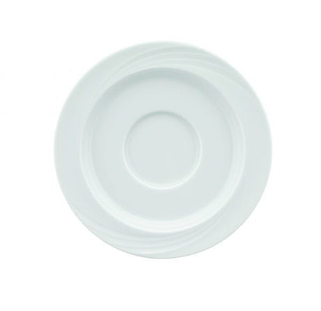 Special Saucer - Donna Senior from Schonwald. made out of Porcelain and sold in boxes of 12. Hospitality quality at wholesale price with The Flying Fork!