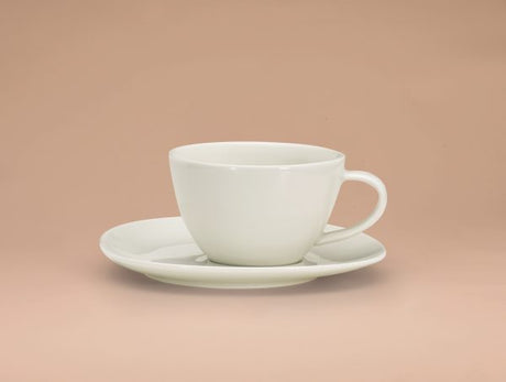 Cup Low - 220ml, Wellcome from Schonwald. made out of Porcelain and sold in boxes of 12. Hospitality quality at wholesale price with The Flying Fork!