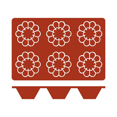 Silicon Mould - Briochette, 6 Cup from Frenti. Sold in boxes of 1. Hospitality quality at wholesale price with The Flying Fork!