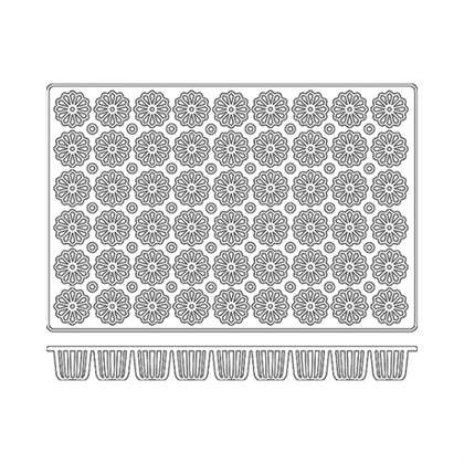 Silicon Mould Canneles, 54 Cup from Frenti. Non-Stick and sold in boxes of 1. Hospitality quality at wholesale price with The Flying Fork!