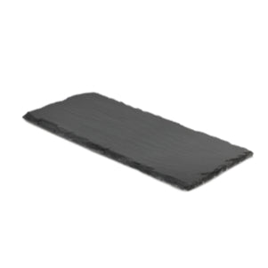 Slate Platter - Rect., 300 x 120mm from Athena. made out of Stone and sold in boxes of 2. Hospitality quality at wholesale price with The Flying Fork!