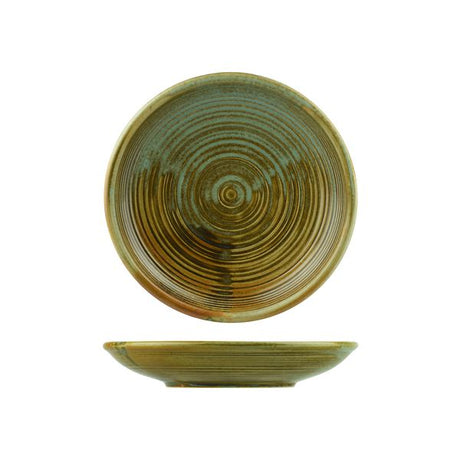 Small Deep Plate, Nourish, 210mm from Cheforward. made out of Porcelain and sold in boxes of 12. Hospitality quality at wholesale price with The Flying Fork!