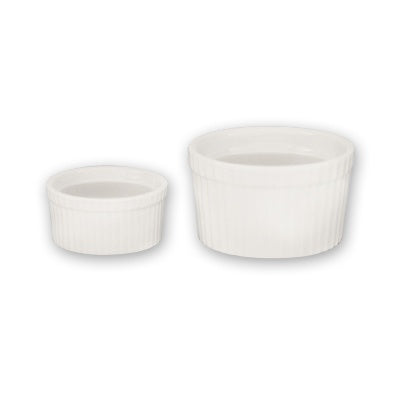 Souffle Dish - 90mm-180ml from Basics. made out of Porcelain and sold in boxes of 12. Hospitality quality at wholesale price with The Flying Fork!