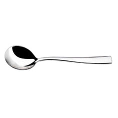 Soup Spoon - HUGO from Athena. made out of Stainless Steel and sold in boxes of 12. Hospitality quality at wholesale price with The Flying Fork!
