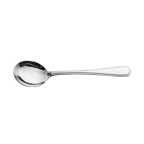 Soup Spoon - MADRID from Basics. made out of Stainless Steel and sold in boxes of 12. Hospitality quality at wholesale price with The Flying Fork!