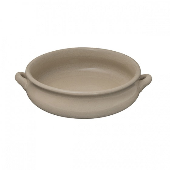 Spanish Dish - 700ml, Zuma Sand from Zuma. With handles, made out of Ceramic and sold in boxes of 6. Hospitality quality at wholesale price with The Flying Fork!