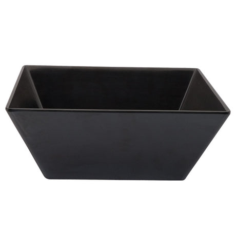 Square Bowl - Black, 300 x 300 x 115mm from Ryner Melamine. Sold in boxes of 3. Hospitality quality at wholesale price with The Flying Fork!