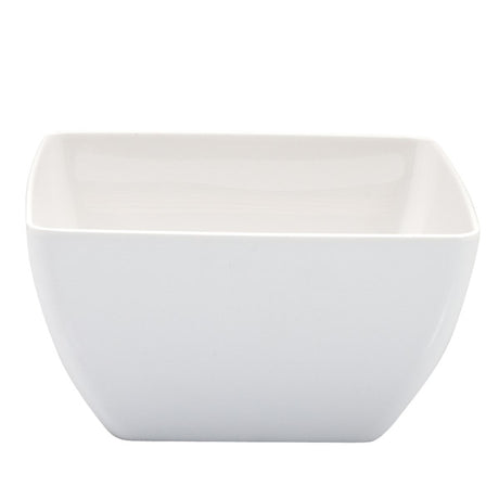 Square Bowl - White, 190 x 190 x 100mm from Ryner Melamine. Sold in boxes of 6. Hospitality quality at wholesale price with The Flying Fork!