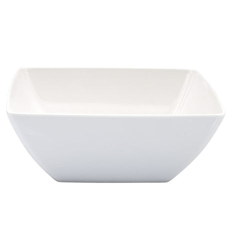 Square Bowl - White, 270 x 270 x 105mm from Ryner Melamine. Sold in boxes of 6. Hospitality quality at wholesale price with The Flying Fork!