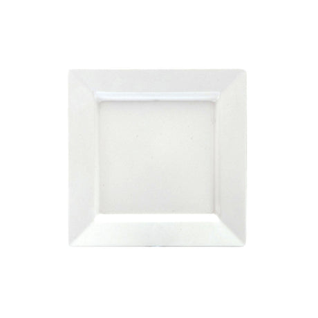 Square Platter - White, 300 x 300mm from Ryner Melamine. Sold in boxes of 3. Hospitality quality at wholesale price with The Flying Fork!