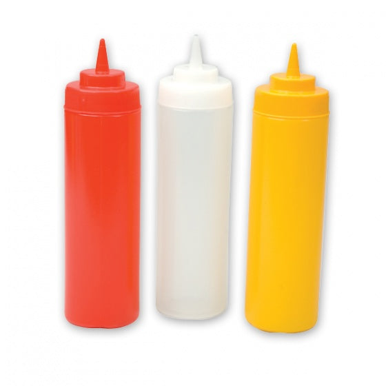 Squeeze Bottle - Yellow, 480ml from Chalet. Sold in boxes of 24. Hospitality quality at wholesale price with The Flying Fork!