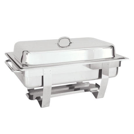 Stackable Chafer - 18-8, 1-1 Size from TheFlyingFork. Sold in boxes of 1. Hospitality quality at wholesale price with The Flying Fork!