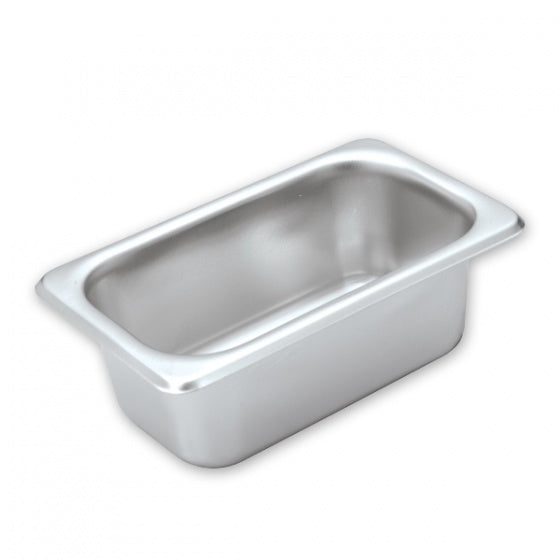 Standard Steam Pan - S/S, 1-9 Size 100mm from Chalet. made out of Stainless Steel and sold in boxes of 1. Hospitality quality at wholesale price with The Flying Fork!