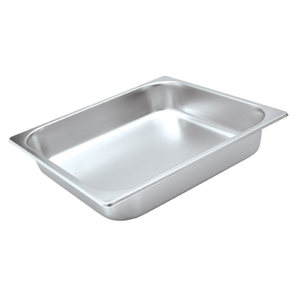 Standard Steam Pan - S/S, 2-3 Size 65mm from Trenton. made out of Stainless Steel and sold in boxes of 1. Hospitality quality at wholesale price with The Flying Fork!
