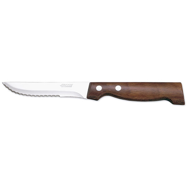 Steak Knife Pack - Wood Handle, ARCOS from Arcos. Sold in boxes of 1. Hospitality quality at wholesale price with The Flying Fork!