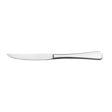 Steak Knife - Solid Handle, MILAN from Basics. made out of Stainless Steel and sold in boxes of 12. Hospitality quality at wholesale price with The Flying Fork!
